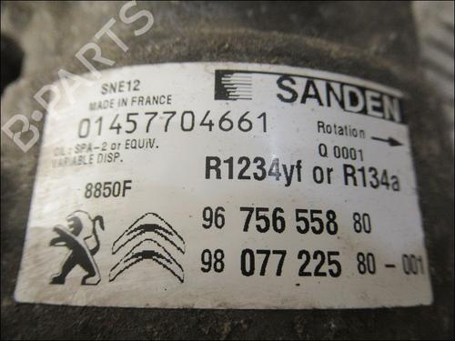 AC-Kompressor CITROËN C3 II (SC_) 1.6 BlueHDi 75 (75 hp) 21946414