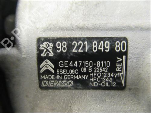 AC compressor PEUGEOT 208 I (CA_, CC_) 1.2 VTI 82 | BP24480812M34 