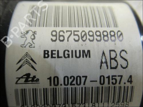 ABS pump PEUGEOT 207 SW (WK_) 1.6 HDi | BP24966455M43 