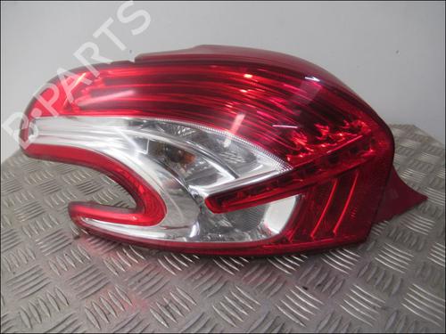 Used Left taillight PEUGEOT 208 I (CA_, CC_) 1.6 HDi (92 hp) 27975544