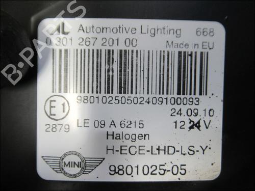 Left headlight MINI MINI COUNTRYMAN (R60) Cooper D | BP22692762C28