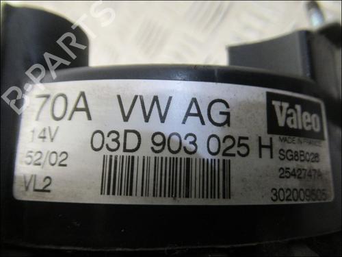 Used Alternator VW POLO (9N_, 9A_) 1.2 12V (64 hp) 24634180