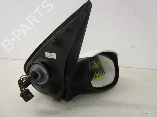 Right mirror PEUGEOT 206 SW (2E/K) 1.4 HDi | BP23156346C27 
