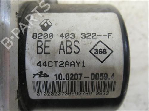 Used ABS pump RENAULT TWINGO II (CN0_) 1.2 16V (CN0K, CN0V, CN0A) (76 hp) 17134893