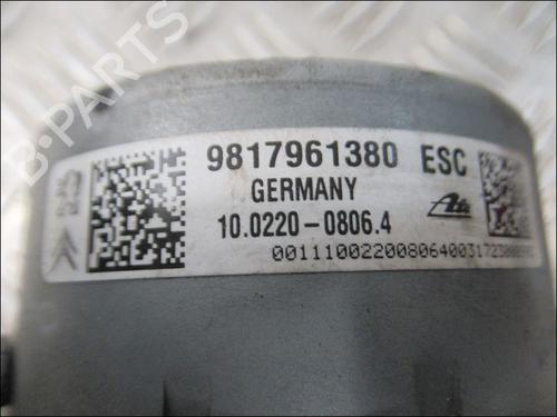 Used ABS pump PEUGEOT 2008 I (CU_) 1.2 THP 110 / PureTech 110 (110 hp) 30501681