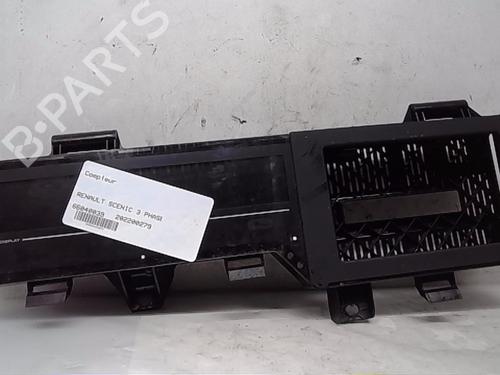 Used Instrument cluster Instrument cluster RENAULT SCÉNIC III (JZ0/1_) 1.5 dCi (110 hp) 13837870 13837870