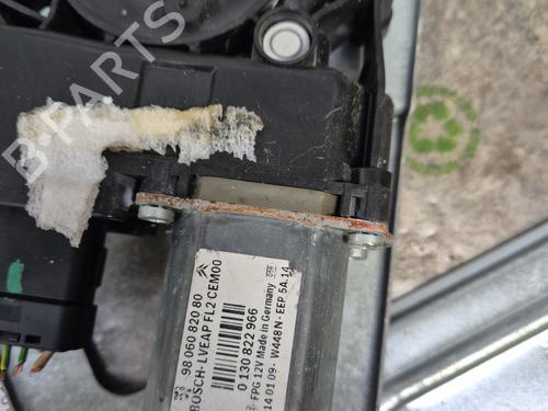 Front left window mechanism PEUGEOT 208 I (CA_, CC_) 1.6 GTi | BP29845866C22
