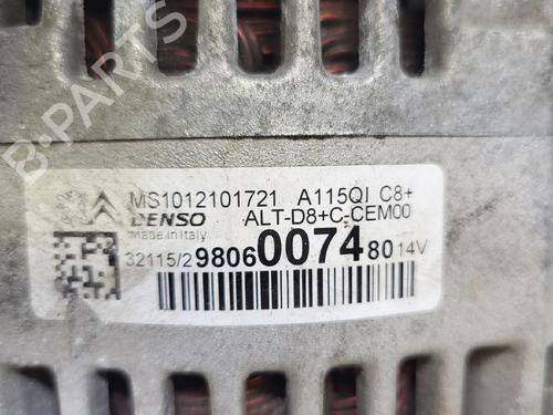 Used Alternator Alternator 37500715 37500715