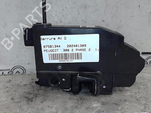 Used Front right lock PEUGEOT 308 II (LB_, LP_, LW_, LH_, L3_) 1.2 THP 130 (131 hp) 18163046