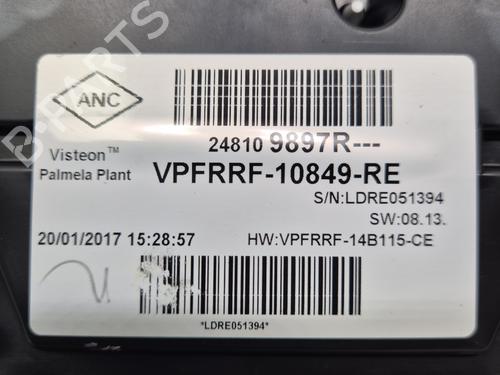 Instrument cluster RENAULT CAPTUR I (J5_, H5_) 1.5 dCi 90 (J5N4, J5M5, J5MW, J5M6, J5AL, J5AJ) | BP33808013C47 - Image 3