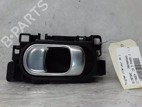 Used Rear right interior door handle CITROËN C3 / C3 ORIGIN III (SX) 1.2 PureTech 82 (83 hp) 17176518