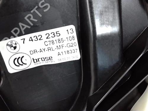 Rear left window mechanism BMW 3 Gran Turismo (F34)  | BP20507867C24 