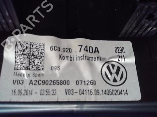 Instrument cluster VW POLO V (6R1, 6C1)  | BP13852876C47 