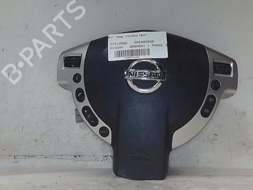 Førerens kollisjonspute NISSAN QASHQAI / QASHQAI +2 I (J10, NJ10, JJ10E) 1.5 dCi (110 hp) 22224476
