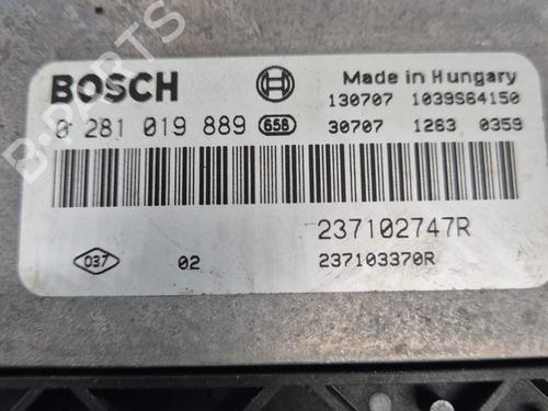 Engine control unit (ECU) RENAULT CAPTUR I (J5_, H5_) 1.5 dCi 90 (J5N4, J5M5, J5MW, J5M6, J5AL, J5AJ) | BP28416451M57