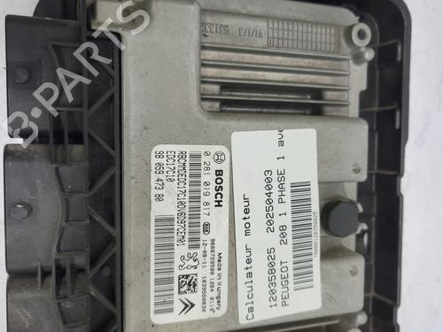 Used Engine control unit (ECU) PEUGEOT 208 I (CA_, CC_) 1.6 HDi (92 hp) 32292084