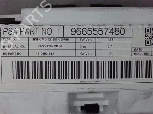 Instrument cluster CITROËN C5 III (RD_)  | BP13830805C47 