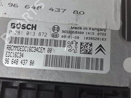 Motorstyringsenhet CITROËN C4 I (LC_) 1.6 HDi (90 hp) 17466116