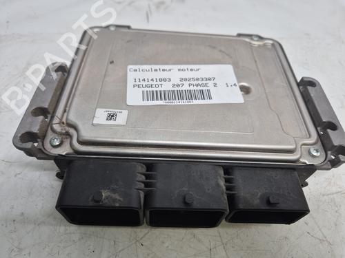 Used Engine control unit (ECU) PEUGEOT 207 (WA_, WC_) 1.4 HDi (68 hp) 31140525