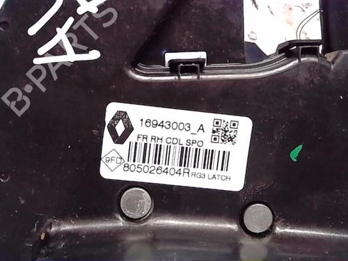 Front right lock RENAULT SCÉNIC IV (J9_) 1.3 TCe 160 (J9NC) | BP13855867C97 