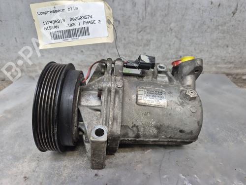 Used AC compressor AC compressor NISSAN JUKE (F15) 1.5 dCi (110 hp) 30916033 30916033