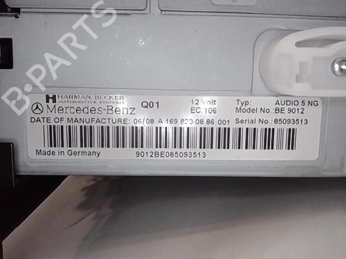 Used Radio MERCEDES-BENZ A-CLASS (W169) A 150 (169.031, 169.331) (95 hp) 13848928