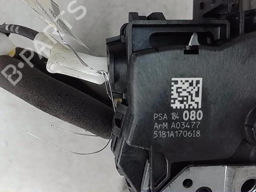 Front right lock PEUGEOT RCZ 2.0 HDi | BP13824725C97 