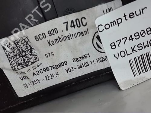 Instrument cluster VW POLO V (6R1, 6C1)  | BP22224448C47 