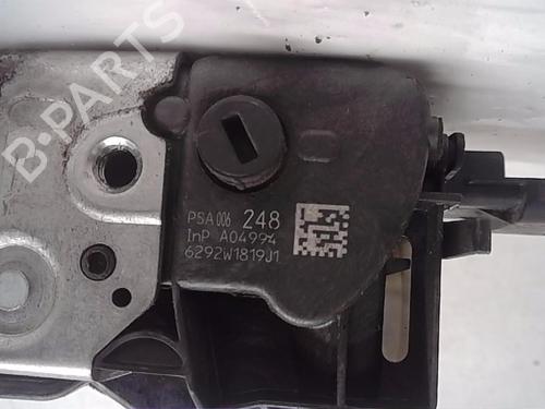 Venstre bagtil lås CITROËN C3 II (SC_) 1.4 HDi 70 (SC8HZC, SC8HR0, SC8HP4) (68 hp) 13831565