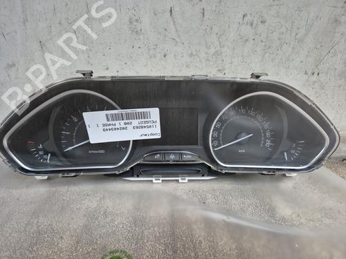 Kombiinstrument PEUGEOT 208 I (CA_, CC_) 1.2 VTI 82 (82 hp) 28082250