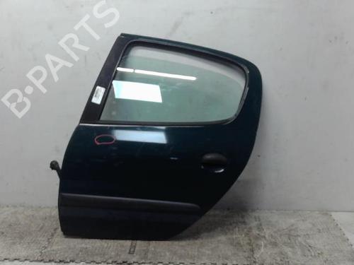 Left rear door PEUGEOT 206 Hatchback (2A/C) 2.0 HDI 90 | BP16566723C4 