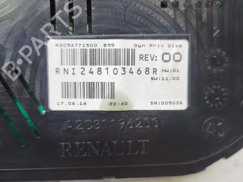 Used Instrument cluster Instrument cluster RENAULT MEGANE III Hatchback (BZ0/1_, B3_) 1.5 dCi (BZ1G, BZ1W, BZ0R) (95 hp) 35796697 35796697