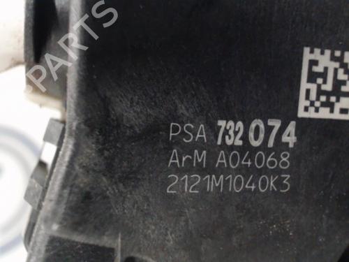Front right lock PEUGEOT 308 I (4A_, 4C_) 1.6 HDi | BP13867069C97 