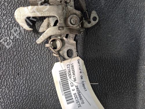 hjelmlås CITROËN C3 / C3 ORIGIN III (SX) 1.5 BlueHDi 100 (SXYHYP, SXYHTU) (102 hp) 24302502