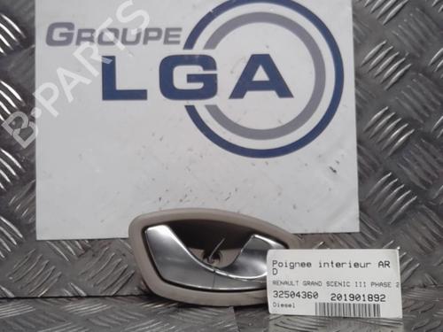 Rear right interior door handle RENAULT SCÉNIC III (JZ0/1_) 2.0 dCi (JZ0L) 806710007R