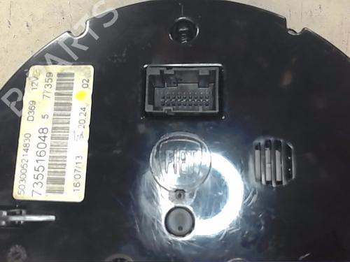 Instrument cluster FIAT 500 (312_) 1.2 (312AXA1A) | BP18139943C47 