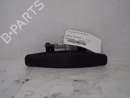 Used Rear left exterior door handle DACIA SANDERO 1.4 (BS0C, BS0A, BS0G, BS1F, BS0E) (75 hp) 31275832