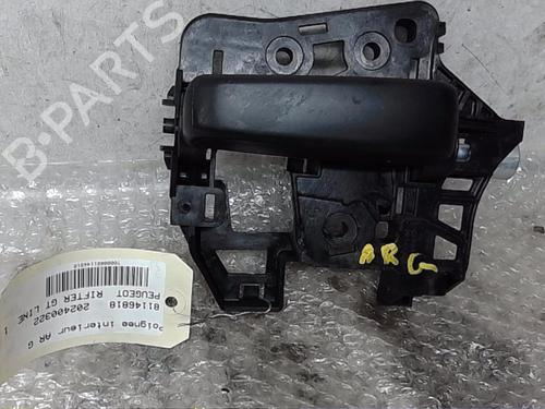 Rear left interior door handle PEUGEOT RIFTER 1.5 BlueHDi 130 | BP16849446I15 