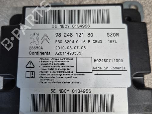 ECU airbags PEUGEOT 3008 II SUV (MC_, MR_, MJ_, M4_) 1.6 PureTech 180 (M45GFR, M45GFU) | BP27169175M53 
