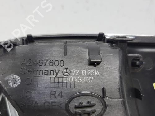 Maneta interior delantera derecha Maneta interior delantera derecha MERCEDES-BENZ A-CLASS (W176) A 160 CDI / d (176.011) (90 hp) 37185421 37185421