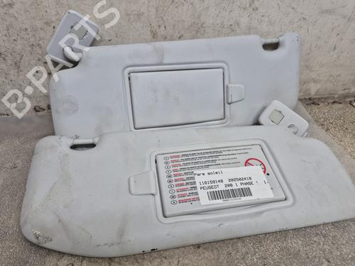 Used Left sun visor Left sun visor PEUGEOT 208 I (CA_, CC_) 1.2 VTI 82 (82 hp) 30714524 30714524