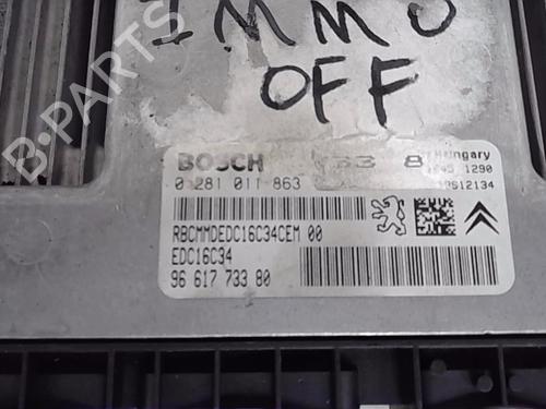 Used Engine control unit (ECU) CITROËN C4 I (LC_) 1.6 HDi (90 hp) 13844587