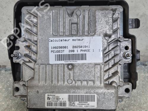 Engine control unit (ECU) PEUGEOT 208 I (CA_, CC_) 1.6 HDi | BP27267993M57 