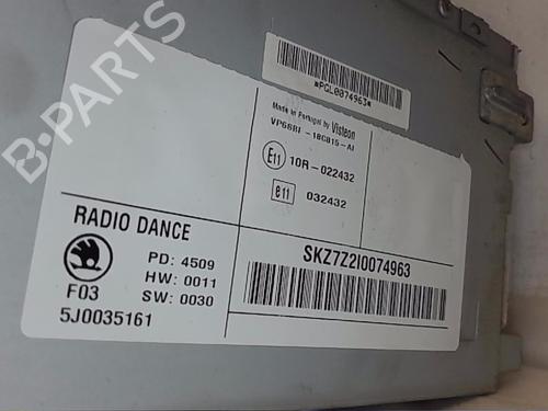 Radio SKODA ROOMSTER Praktik (5J)  | BP21784417E6 