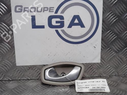 Used Front left interior door handle RENAULT SCÉNIC III (JZ0/1_) 2.0 dCi (JZ0L) (160 hp) 13863087