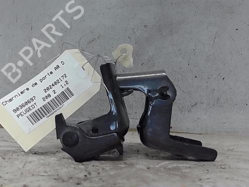 Used Hinge/Door check strap PEUGEOT 208 II (UB_, UP_, UW_, UJ_) 1.2 PureTech 100 (101 hp) 18967784