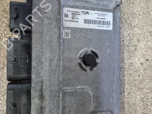 Engine control unit (ECU) PEUGEOT 208 I (CA_, CC_) 1.2 VTi 68 / PureTech 68 | BP24625214M57 