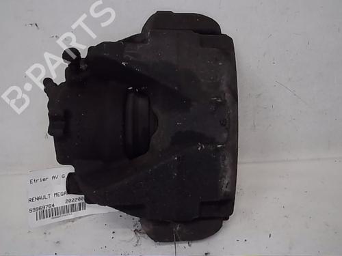 Venstre bremsekaliber foran RENAULT MEGANE III Hatchback (BZ0/1_, B3_) 1.5 dCi (106 hp) 14523069