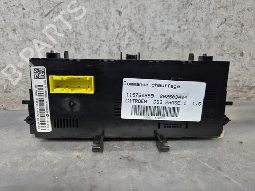 Commande Chauffage CITROËN DS3 (SA_) 1.6 HDi 110 | BP30521761I5
