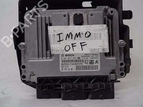 Used Engine control unit (ECU) PEUGEOT 207 SW (WK_) 1.6 HDi (92 hp) 13847121